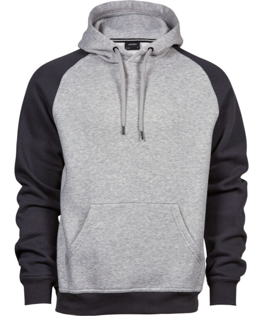 Tee Jays Men S Two Tone Hooded Sweatshirt